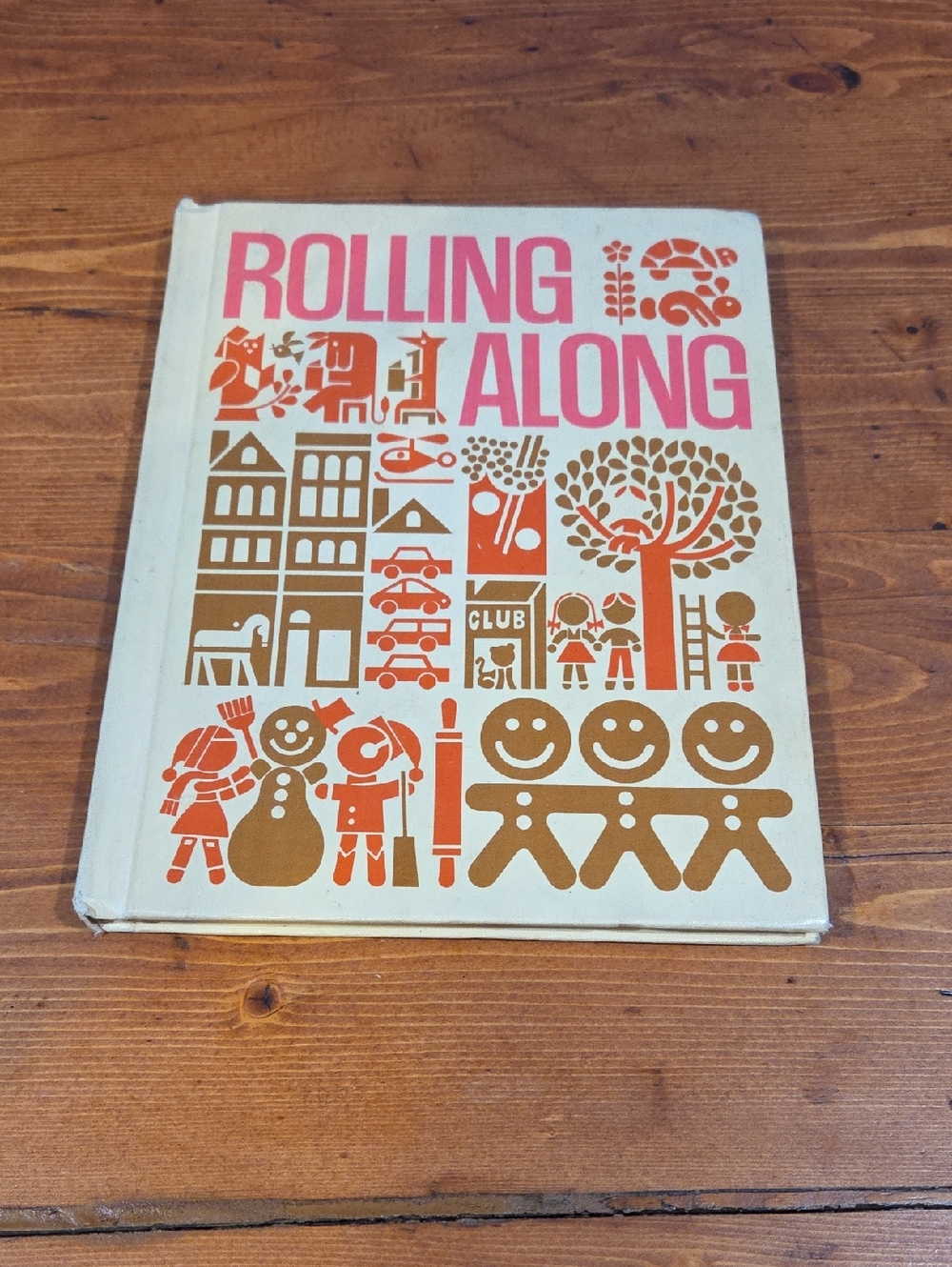 Rolling Along Kids Activity Book - Pink & Gold Illustrations
